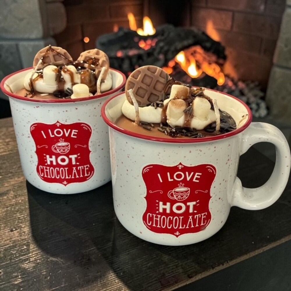 Handcrafted Hot Chocolate Dessert Candle | Chocolate Scent | 13.4 oz Double Wick